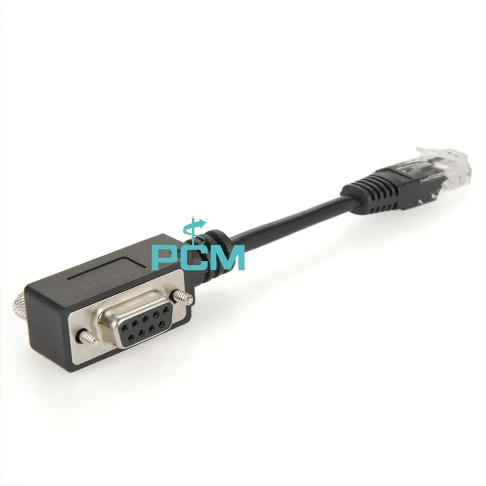 DB9 Elbow Connector To RJ45 Cable