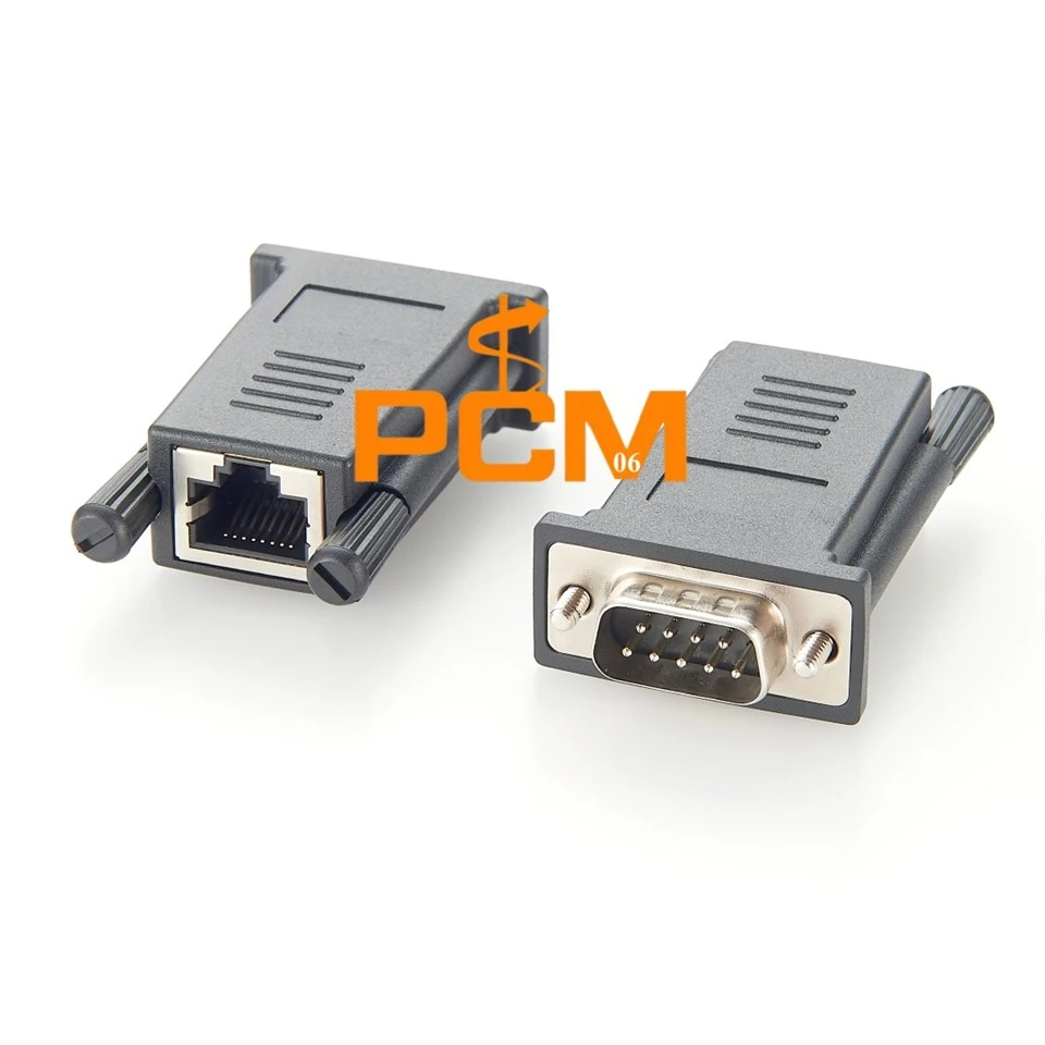 Avocent RJ45 Feamle To DB9 Male Crossover Adapter ADB0037