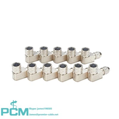 প্রোফাইলার স্ক্যানার কেবল এম 16 ​​সংযোগকারী