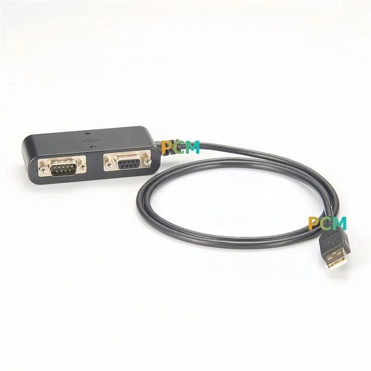 2 Port USB To DB9 RS232 Converter
